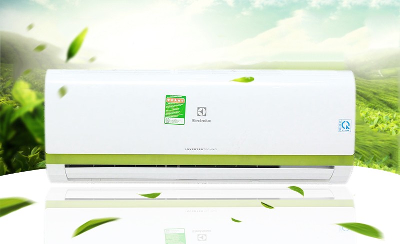Máy lạnh Electrolux Inverter 1 HP ESV09CRK-A4 màu xanh hiện đại lắp đặt trong phòng