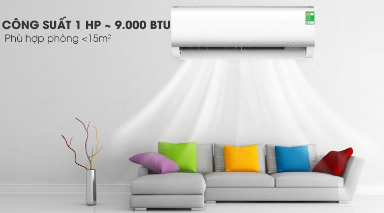 Máy lạnh Midea 1 HP MSAF-10CRN8 thiết kế thanh lịch