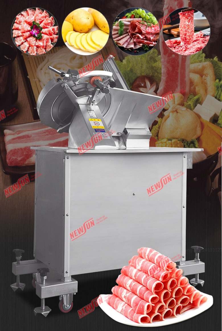 Máy thái thịt đông lạnh công nghiệp SL350B thái được nhiều loại thực phẩm khác nhau