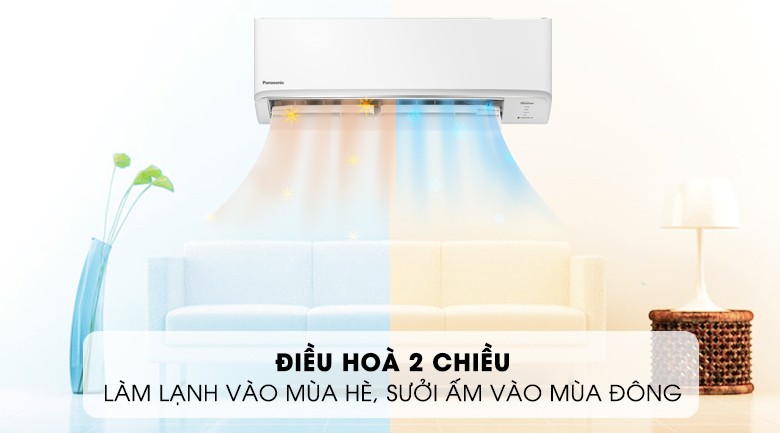 Cục nóng điều hoà Panasonic 2 chiều 9000BTU Inverter