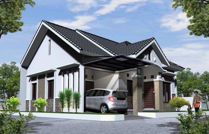 Bản thiết kế nhà cấp 4 mái tôn với không gian phòng ngủ tiện nghi