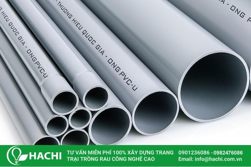 Vấn đề môi trường khi sử dụng ống nhựa PVC làm giàn thủy canh