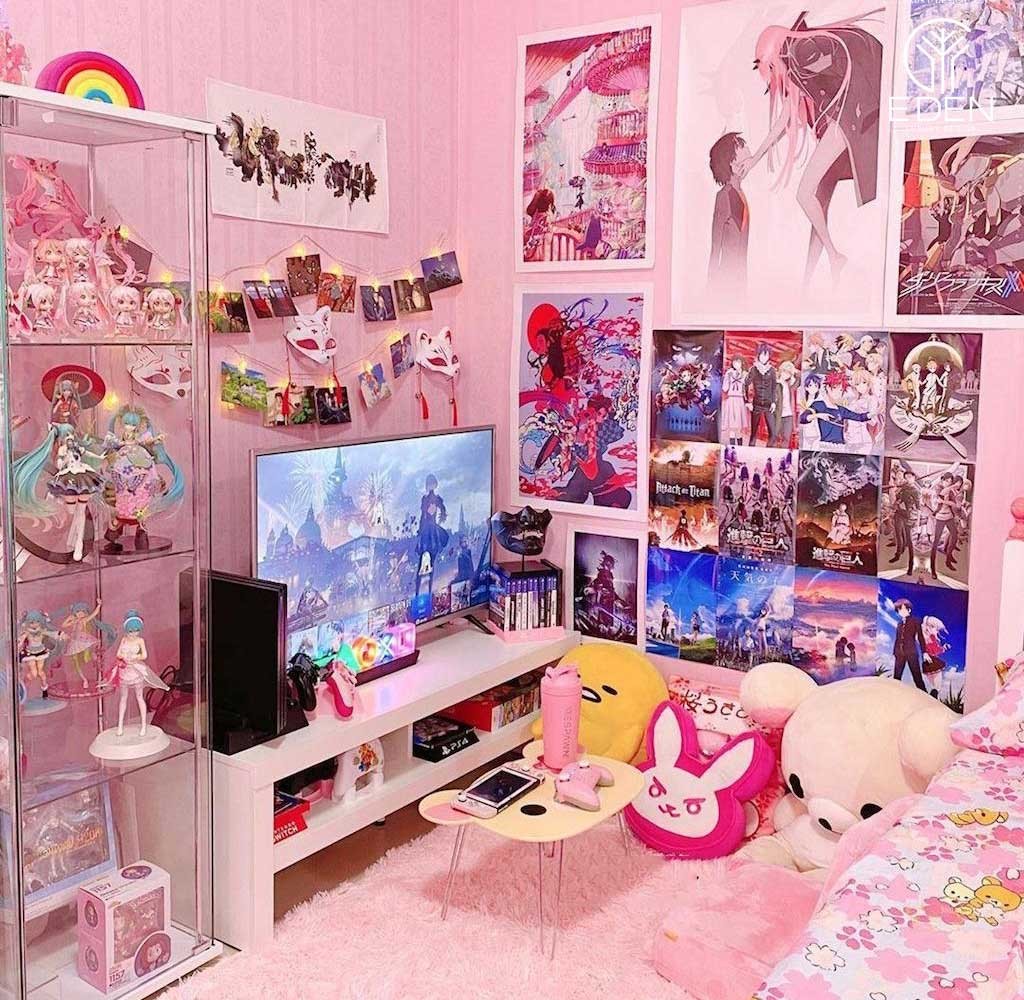 Thiết kế phòng ngủ chủ đề Anime đẹp và độc đáo
