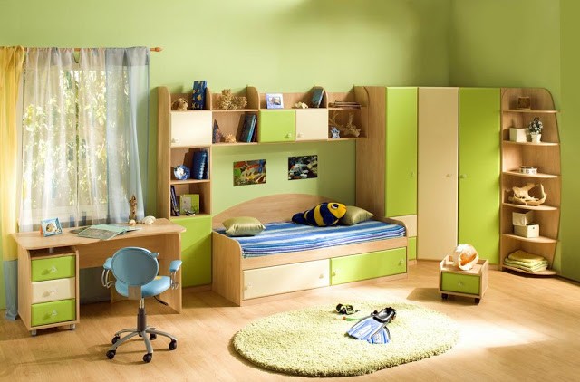 Thiết kế phòng ngủ bé gái tuổi teen với giường tầng tích hợp bàn học tối ưu không gian