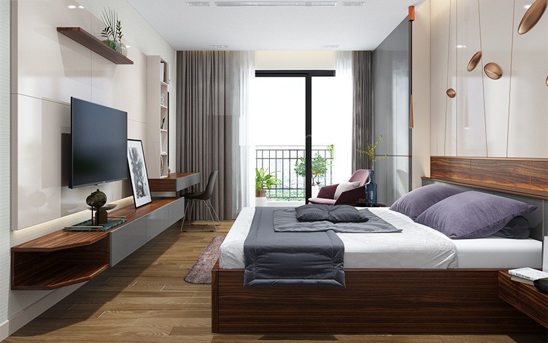 Phòng ngủ khách sạn 4 sao cao cấp