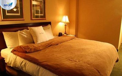 Đèn ngủ ánh sáng vàng tạo không khí ấm cúng cho phòng ngủ mùa đông