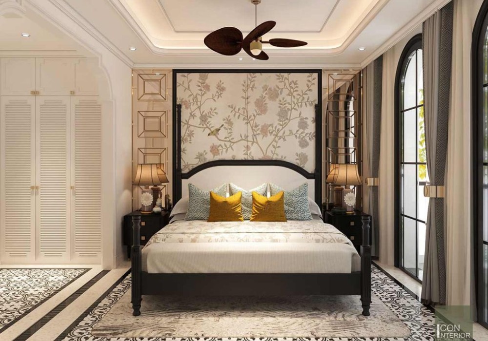 Thiết kế phòng ngủ trẻ em theo phong cách Indochine
