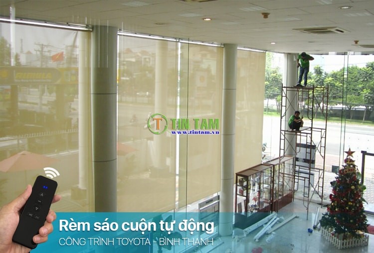 Lắp đặt màn cuốn cho cửa sổ