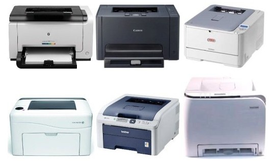 Máy in laser màu Xerox CP105b giá rẻ nhất dựa trên giá ban đầu (ảnh minh họa các dòng máy)
