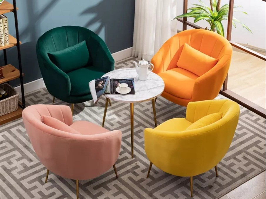 Ghế sofa đơn nhỏ gọn cho phòng ngủ
