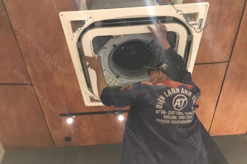 Quy trình sửa chữa máy lạnh tại nhà ở huyện Hàm Thuận Nam