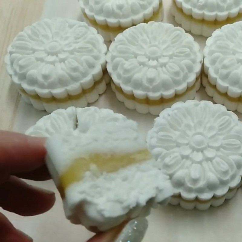 Bước 5 Thành phẩm Bánh in nhân đậu xanh sầu riêng
