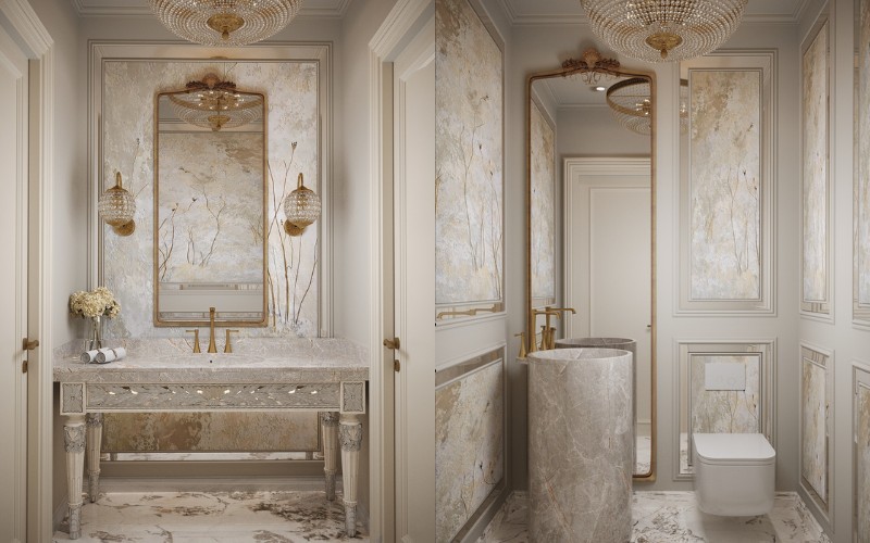 Phân chia bố cục hợp lý khi thiết kế phòng ngủ 30m2 có toilet