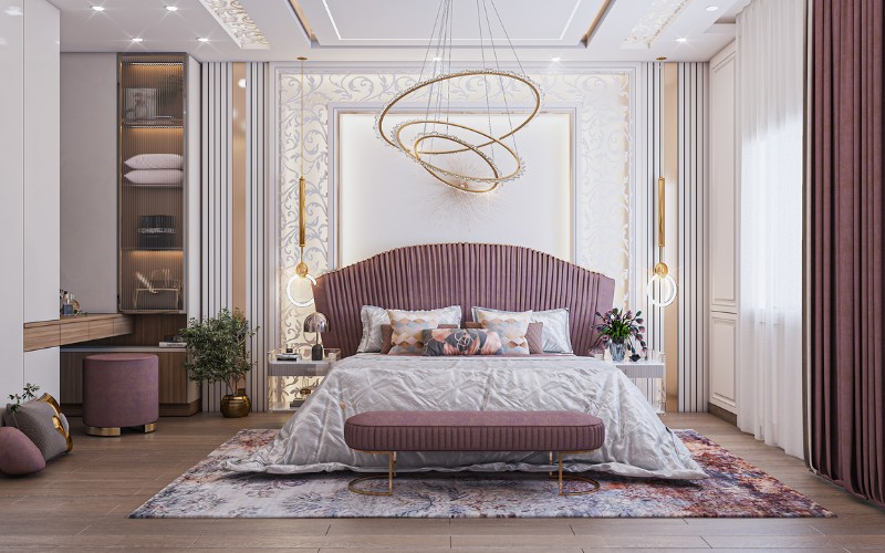 Xác định phong cách thiết kế cho phòng ngủ 30m2 có nhà vệ sinh khép kín