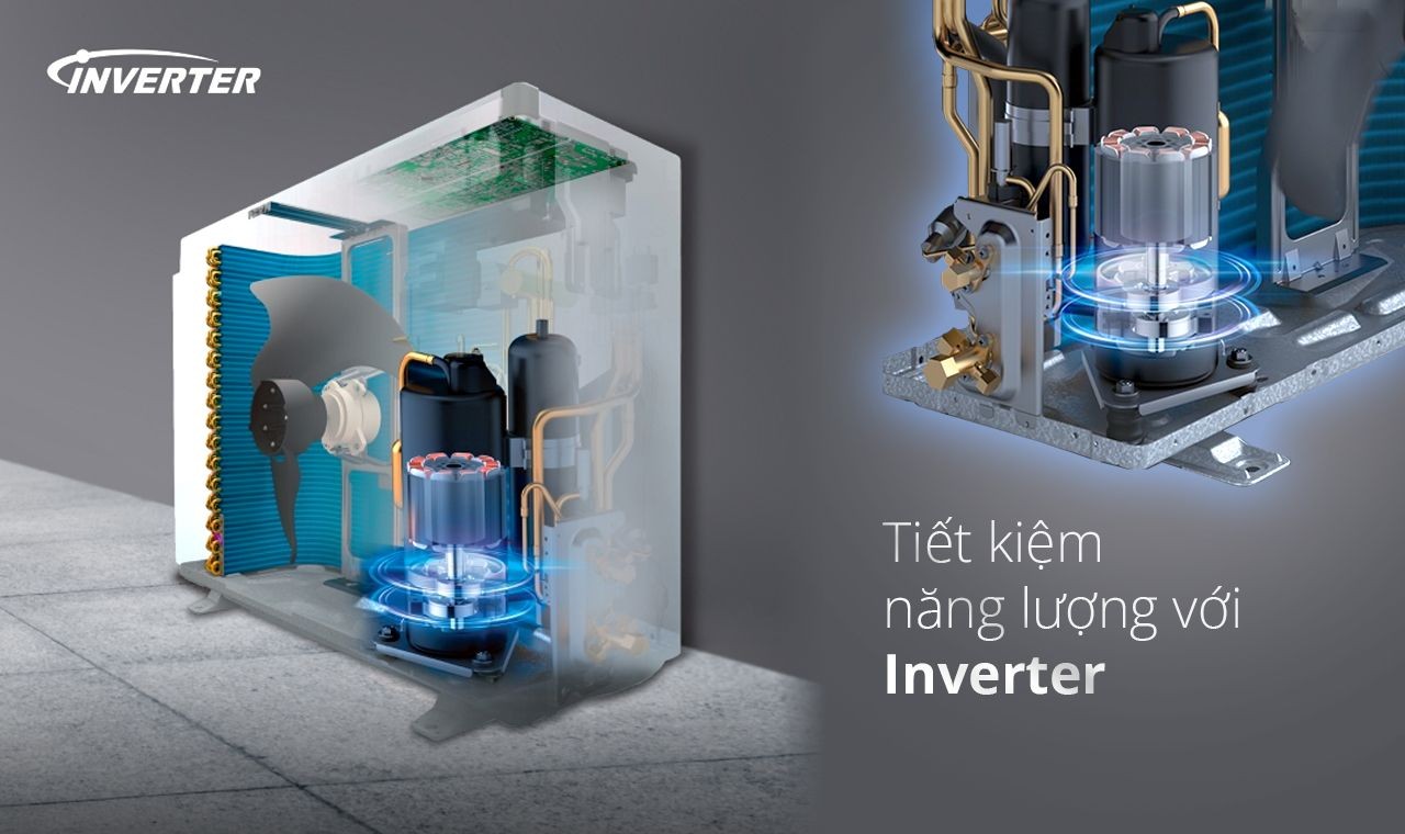 Lợi ích của công nghệ Inverter trên máy lạnh Panasonic 1 ngựa