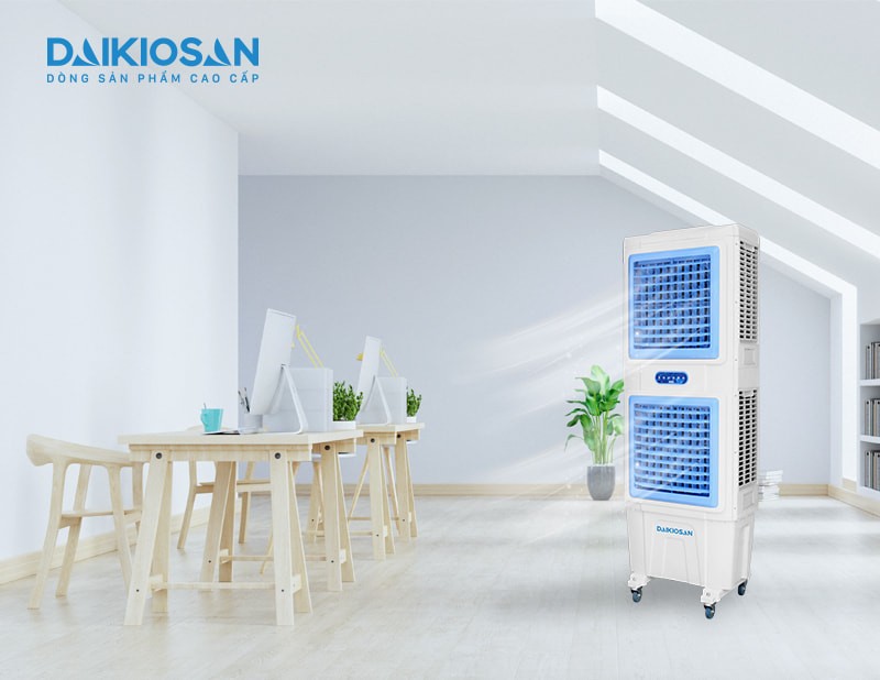 Quạt điều hoà Daikiosan 2 tầng làm mát cho không gian rộng