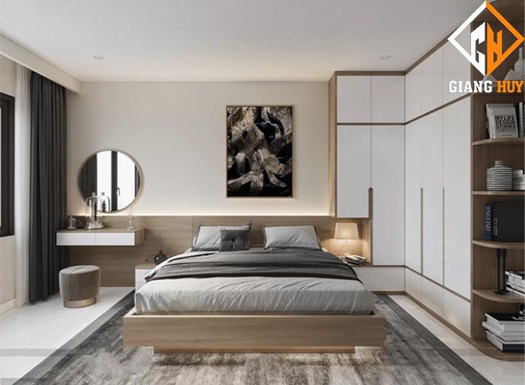 Lợi ích của trần thạch cao trong phòng ngủ nhỏ 10m2, ảnh hưởng đến giá trần thạch cao phòng ngủ