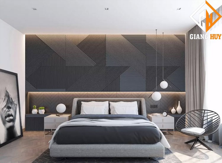 Mẫu trần thạch cao đơn giản cho phòng ngủ diện tích nhỏ