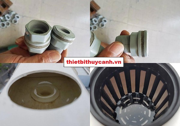 Ống nhựa PVC được bọc cách nhiệt cho giàn thủy canh