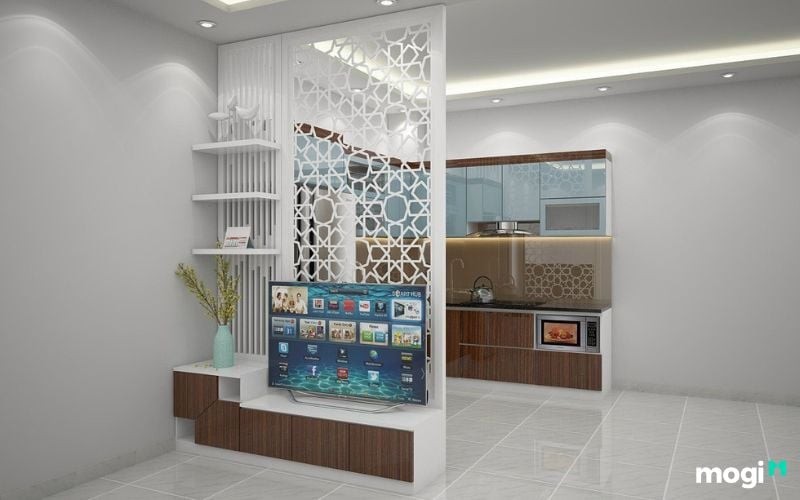 Sử dụng vách ngăn phòng ngủ bằng nhựa vừa rẻ vừa dễ thi công