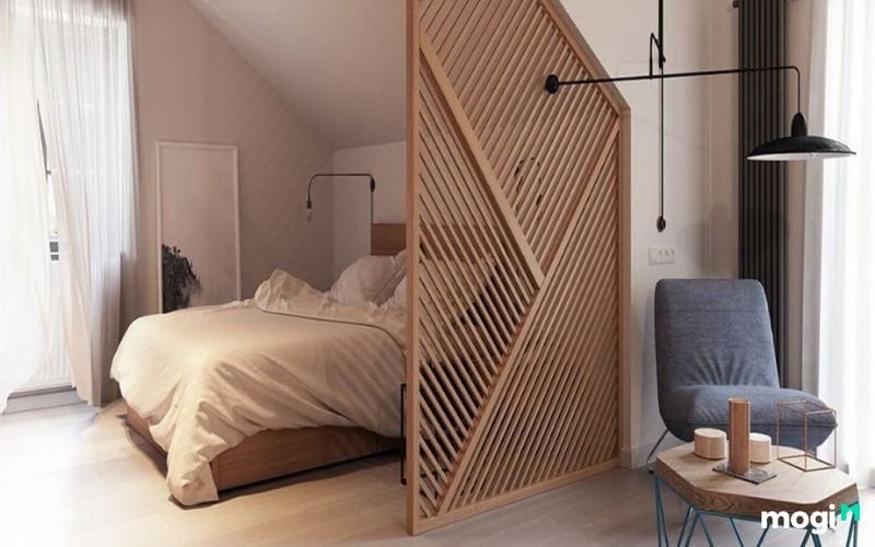 Xác định đúng vị trí lắp đặt khi tự làm vách ngăn phòng ngủ giá rẻ