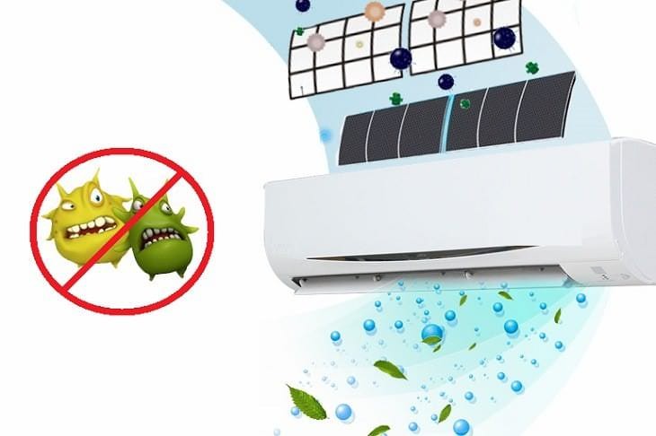Hình ảnh túi hứng nước rửa máy lạnh giúp giữ sàn nhà sạch sẽ