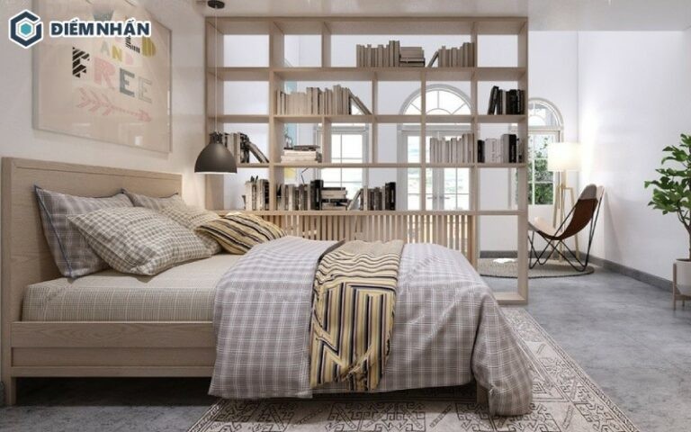 Chọn kiểu dáng vách ngăn phù hợp với phong cách phòng ngủ