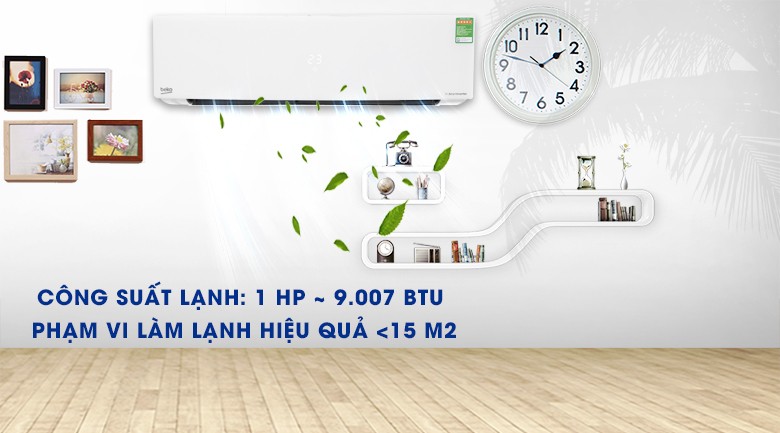 Máy lạnh Beko Inverter 1 HP RSVC10AV-i thiết kế sang trọng